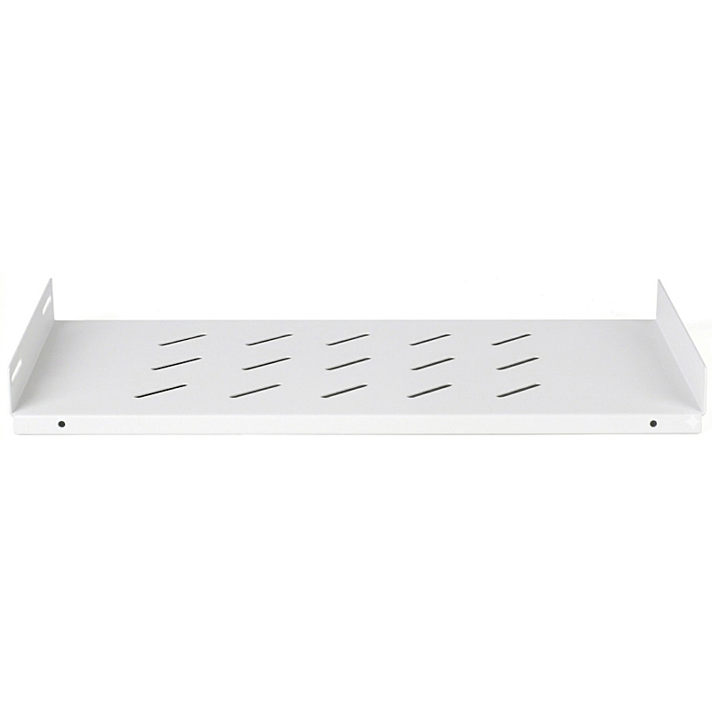 Shelf for 450mm deep wall mount server racks - 1U white