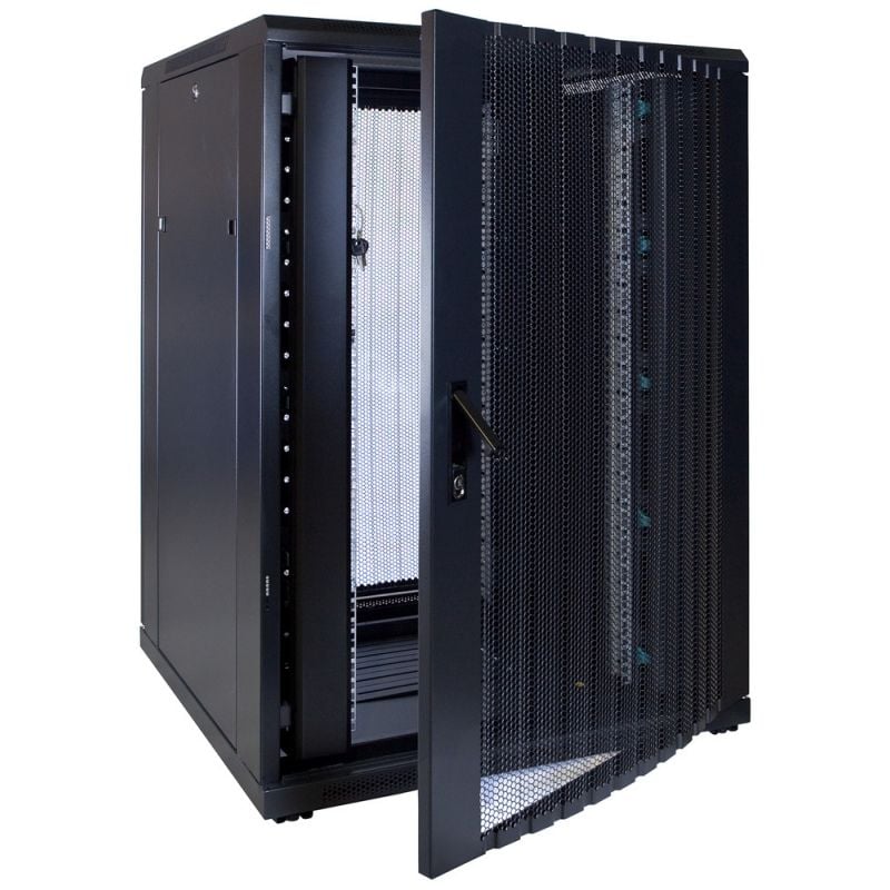 Buy 22U server rack with perforated door 800x800x1200mm (WxDxH)?