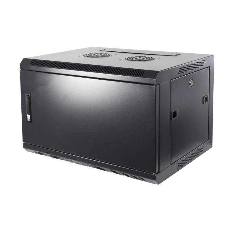 4U wall mount server rack with metal door 600x600x280mm (WxDxH)