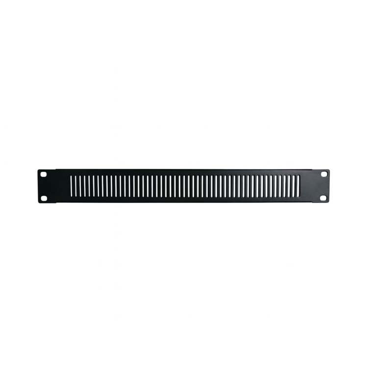 19 inch Vertical perforated cover panel - 1U