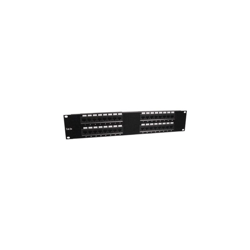 19 inch 2U UTP patch panel 32xRJ45 Cat 5e