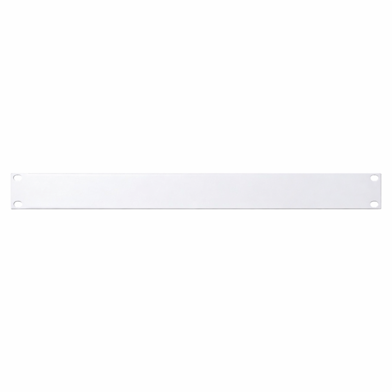 19 inch cover panel - 1U white