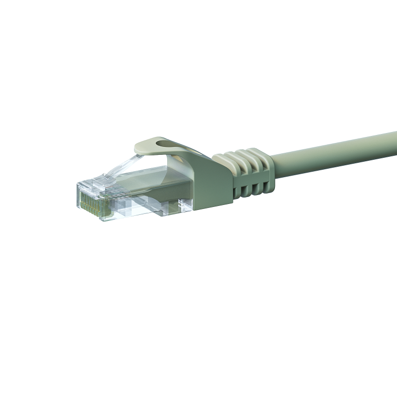 UTP CAT5e 10m grey - 100% copper