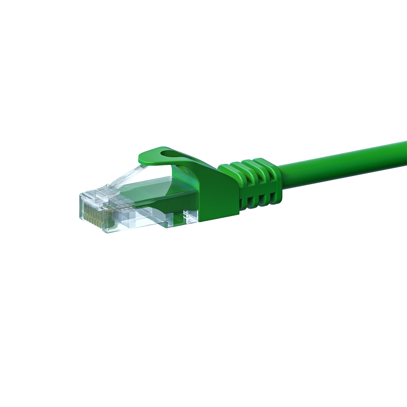 UTP CAT5e 7,50m green - 100% copper