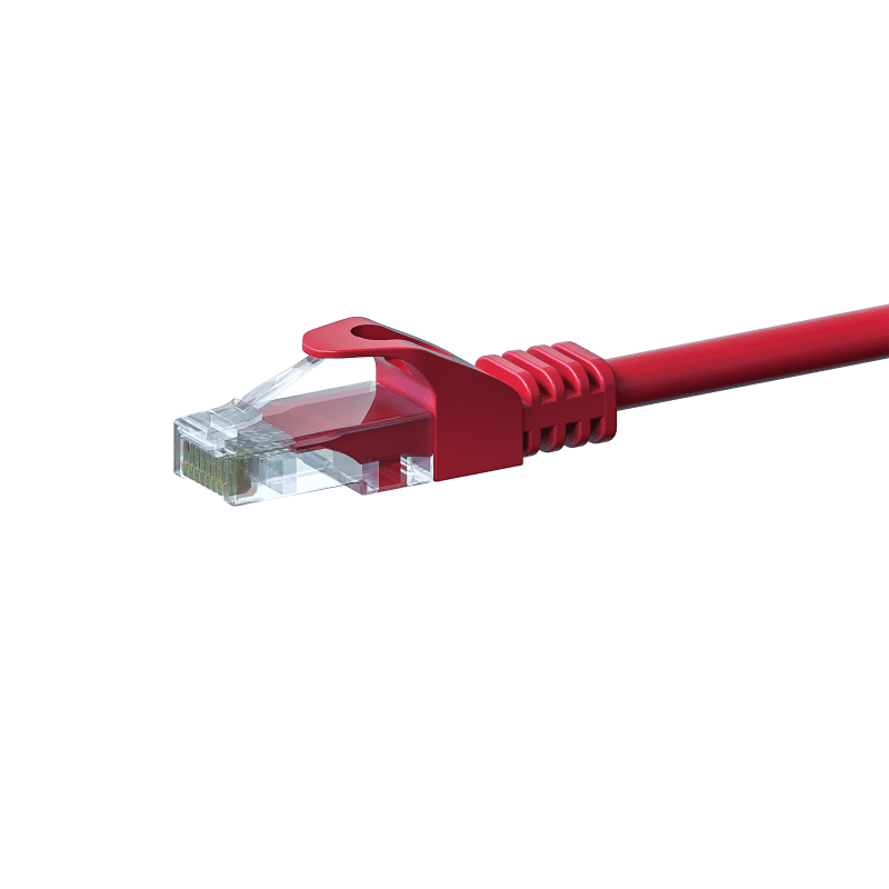 UTP CAT5e 30m red - 100% copper