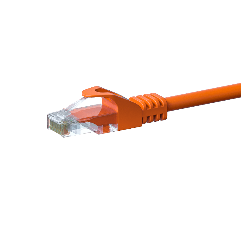 UTP CAT5e 1,50m orange - 100% copper