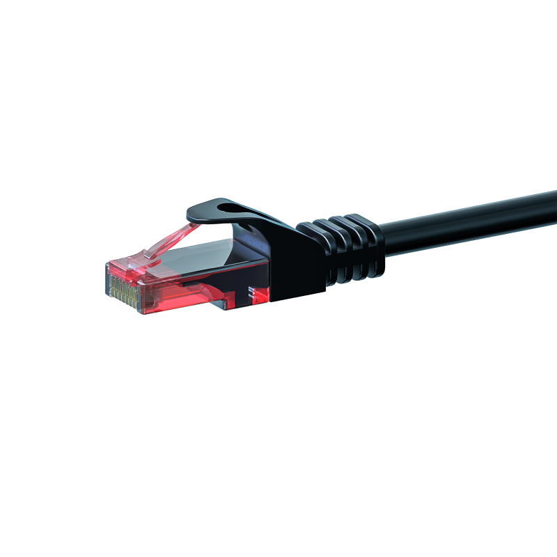 UTP CAT6 3m black - 100% copper