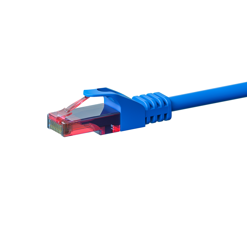 UTP CAT6 2m blue - 100% copper