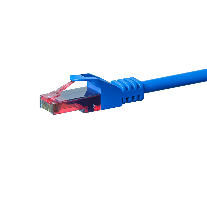 UTP CAT6 7,5m blue - 100% copper