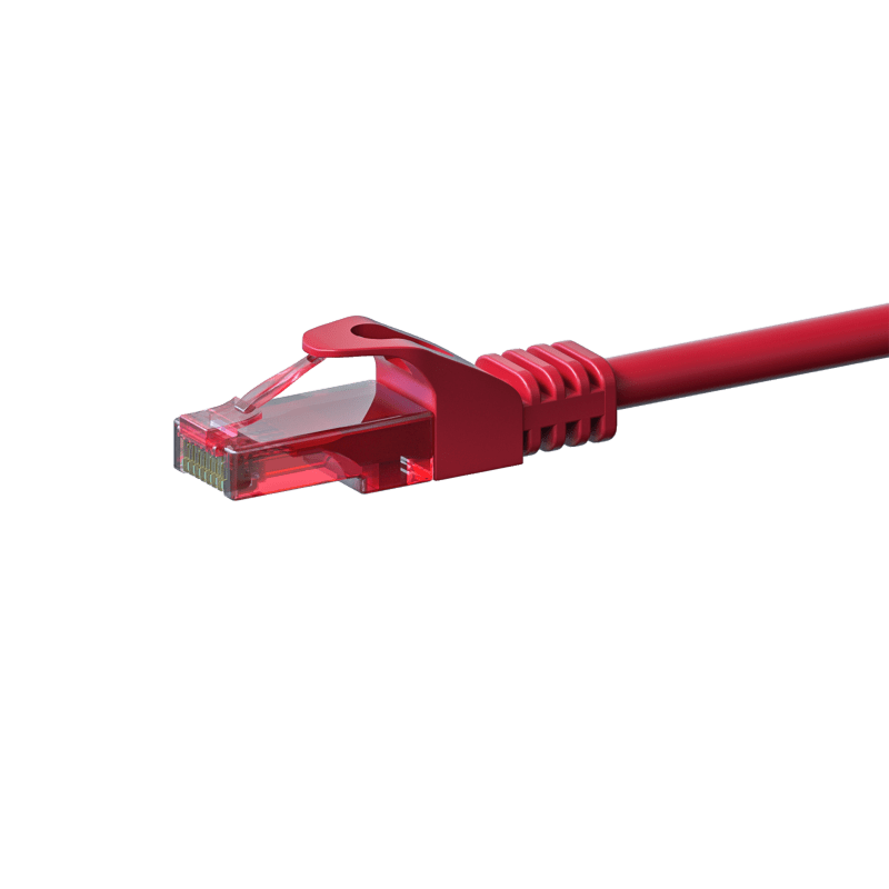 UTP CAT6 0,15m red - 100% copper
