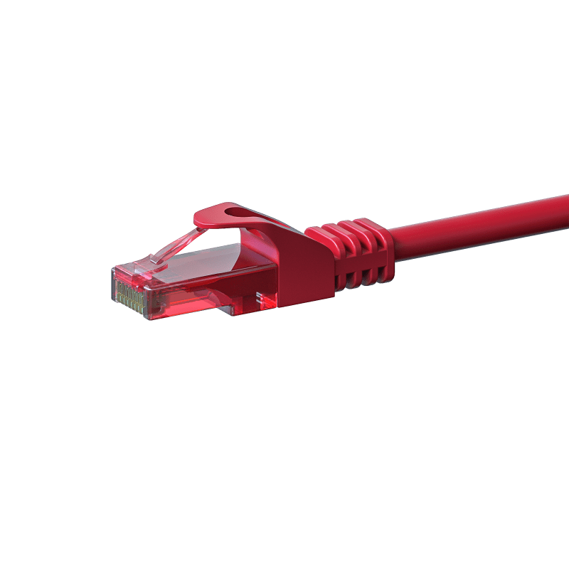 UTP CAT6 10m red - 100% copper