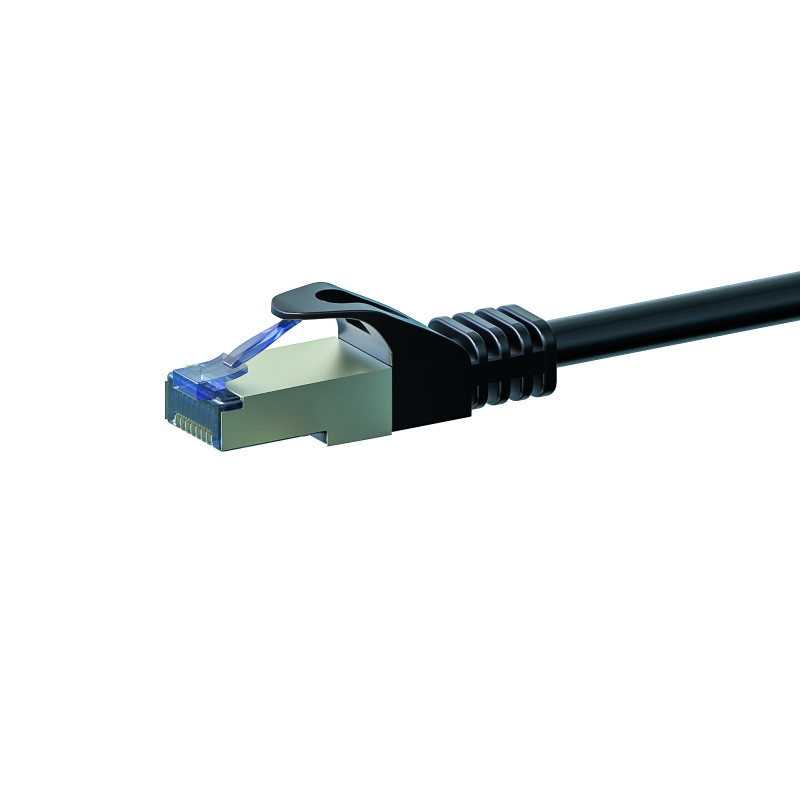 CAT6a S/FTP (PIMF) 0,50m black