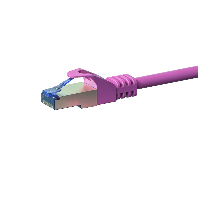 CAT6a S/FTP (PIMF) 0,25m pink