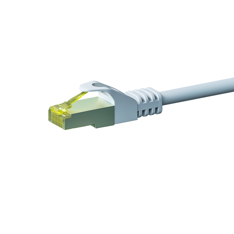 Cat7 S/FTP (PIMF) 0,50m white