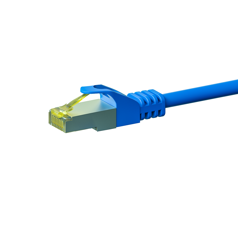 Cat7 S/FTP (PIMF) 0,25m blue