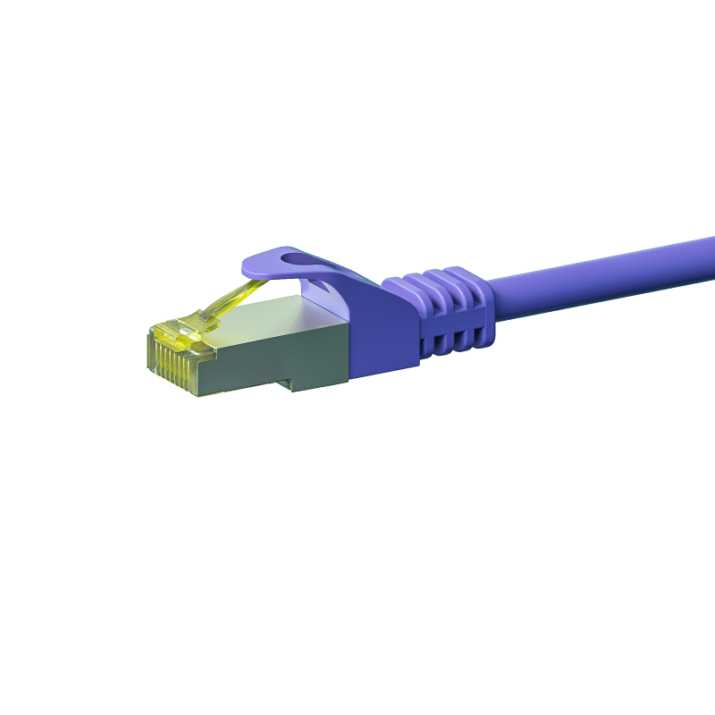 Cat7 S/FTP (PIMF) 0,25m purple