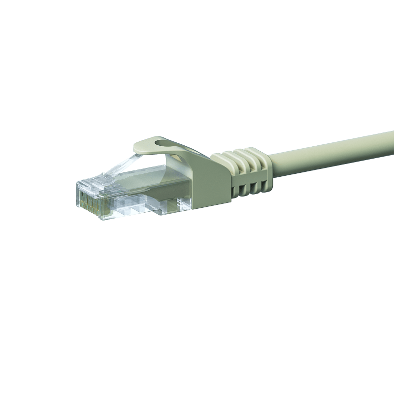 CAT5e UTP 0,25m grey - CCA