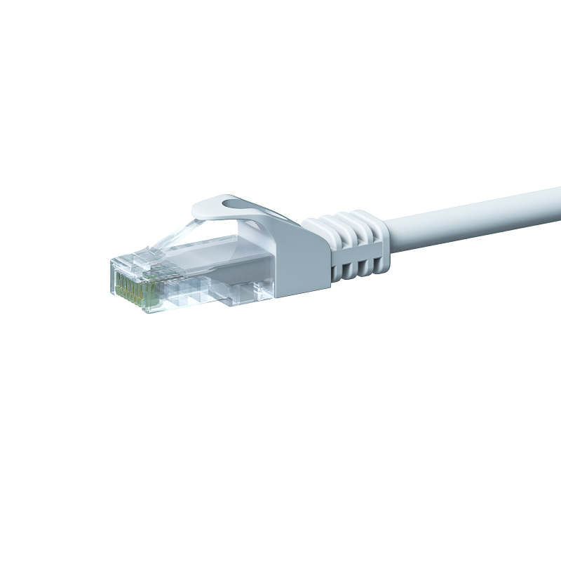 CAT5e UTP 7,50m white - CCA