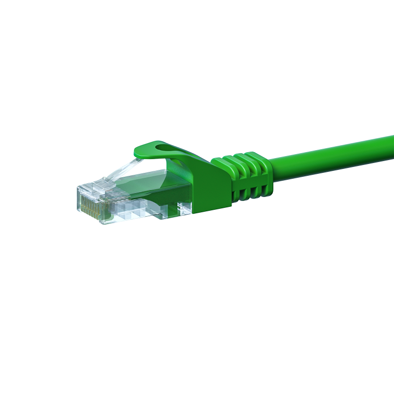 CAT5e UTP 0,50m green - CCA