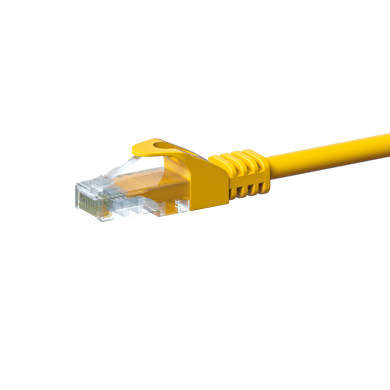 CAT5e UTP 2m yellow  - CCA