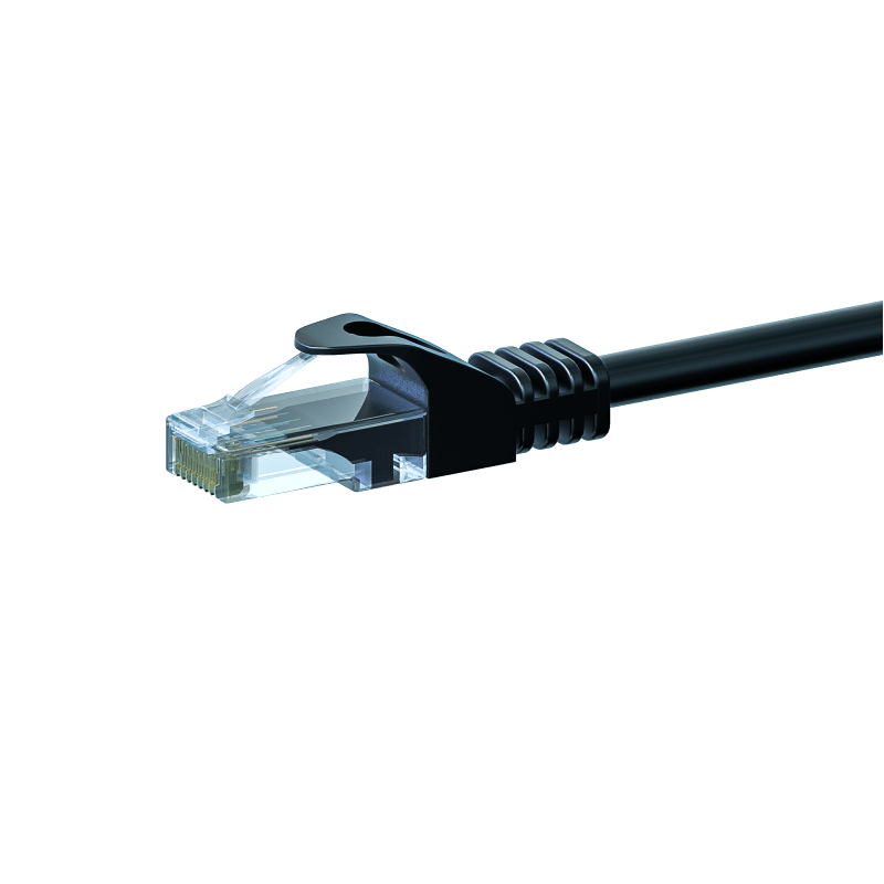 CAT6 UTP 20m black - CCA