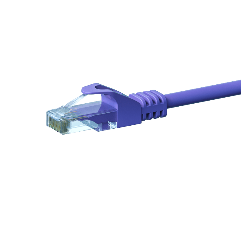 CAT6 UTP 1m purple - CCA