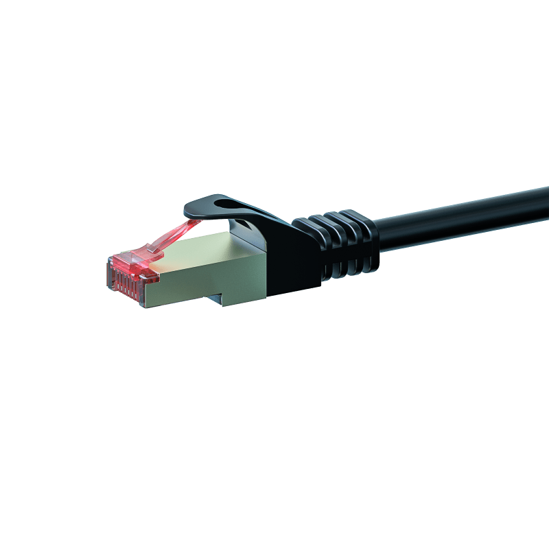 CAT6 S/FTP (PIMF) 0,25m black