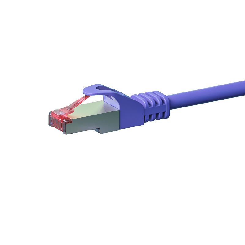 CAT6 S/FTP (PIMF) 0,25m purple