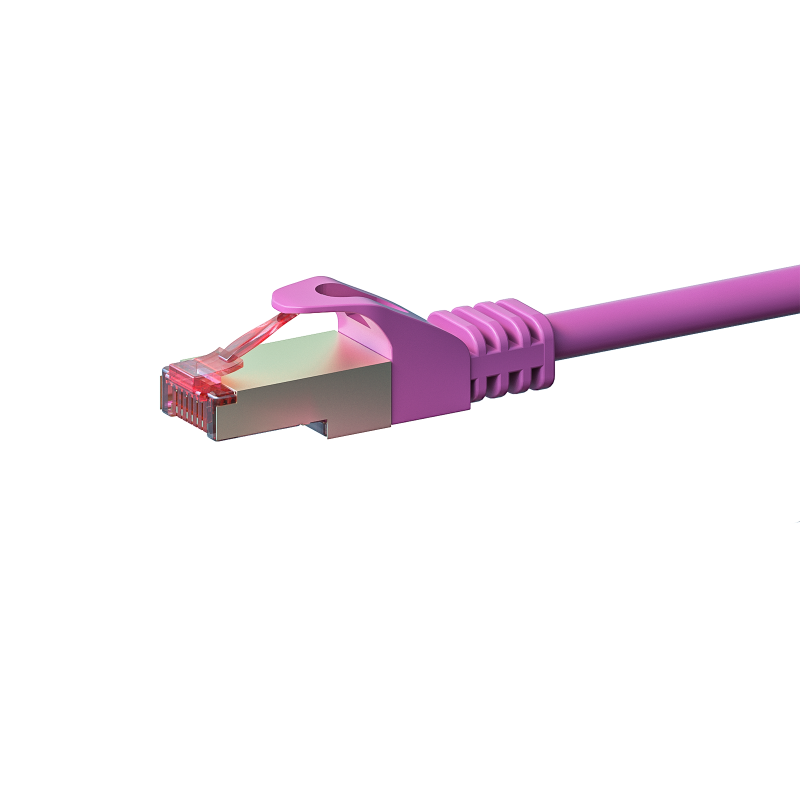 CAT6 S/FTP (PIMF) 0,50m pink