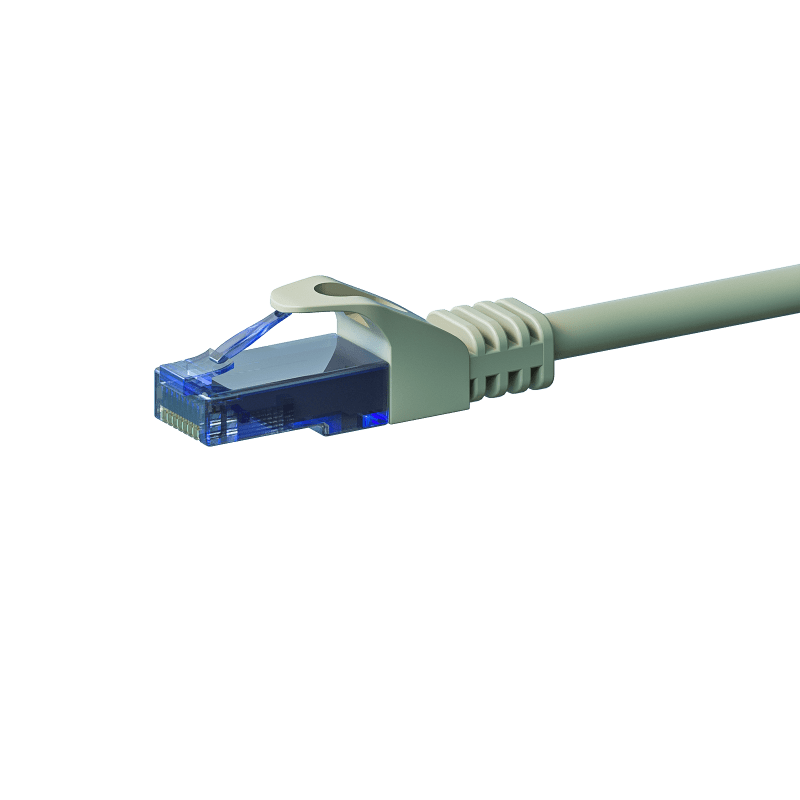 UTP CAT6a 0,50m grey - 100% copper