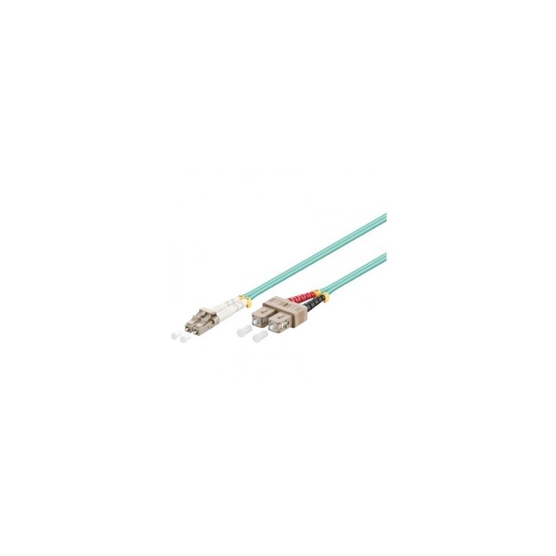 Fibre optic cable LC-SC OM3 1,50m