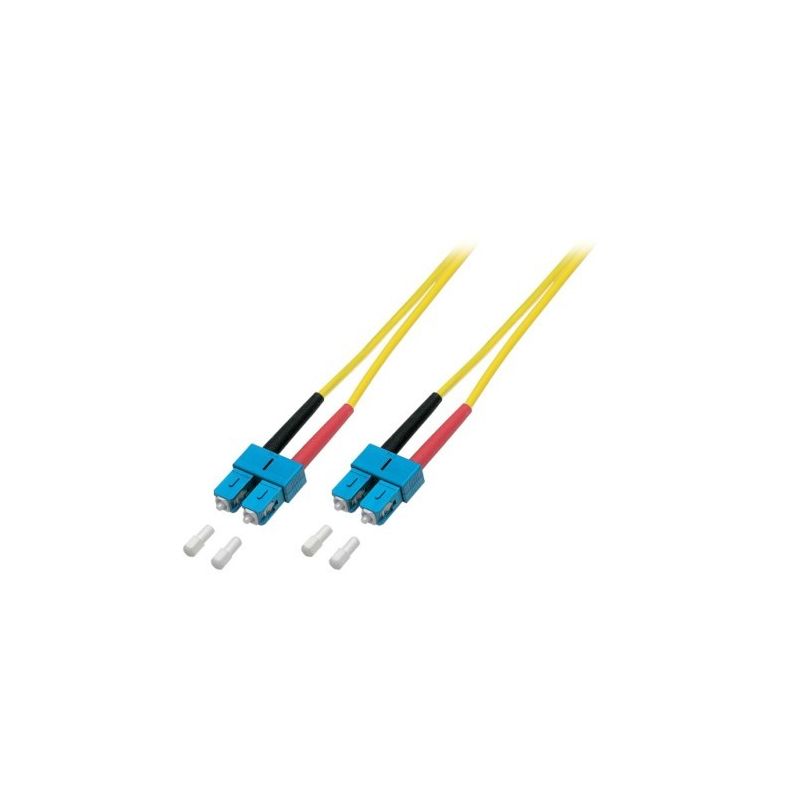 OS2 duplex fibre optic cable SC-SC 1m