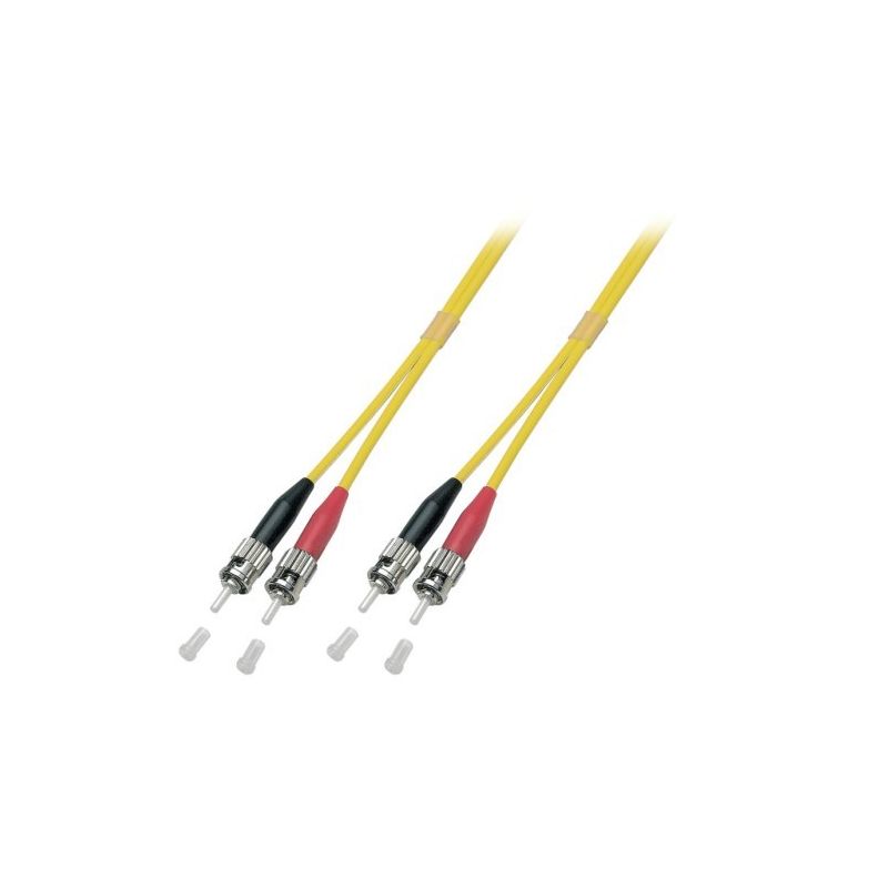 OS2 duplex fibre optic cable ST-ST 0,50m