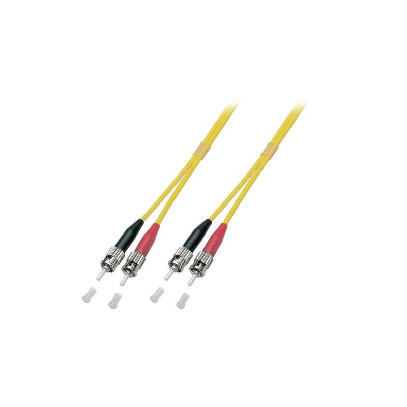 OS2 duplex fibre optic cable ST-ST 2m