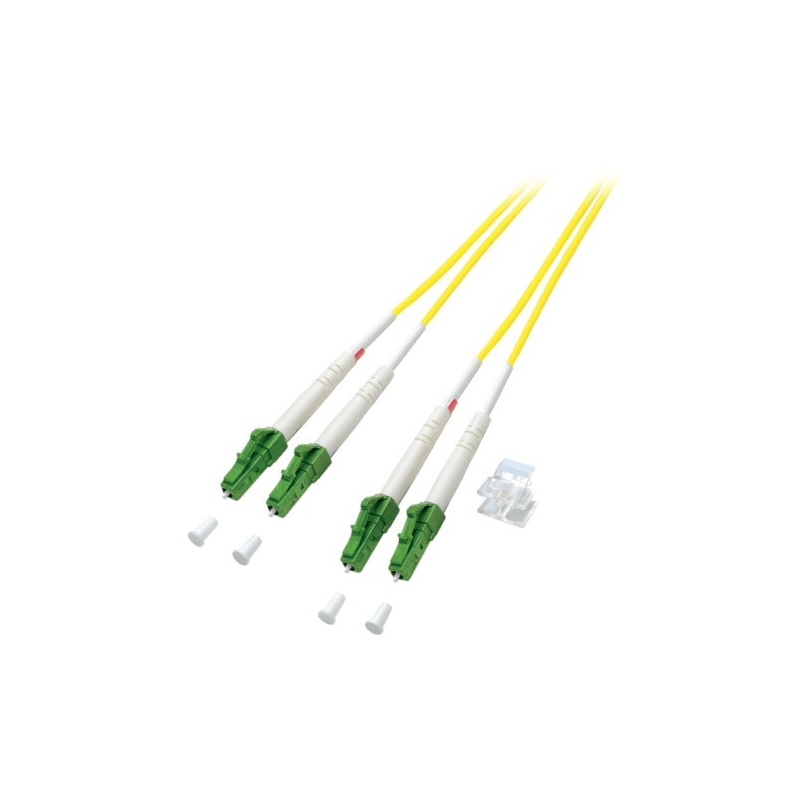 OS2 duplex fibre optic cable LC/APC-LC/APC 7,50m
