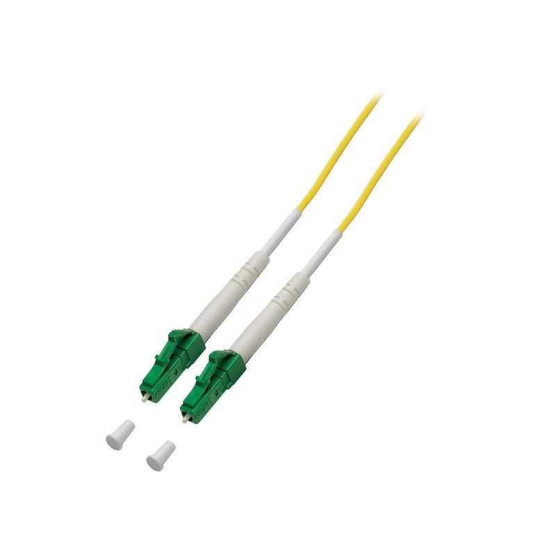 OS2 simplex fibre optic cable LC/APC-LC/APC 1m