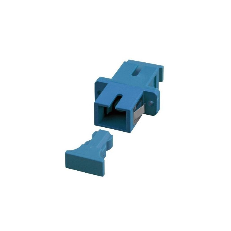 Singlemode coupler SC-SC simplex blue