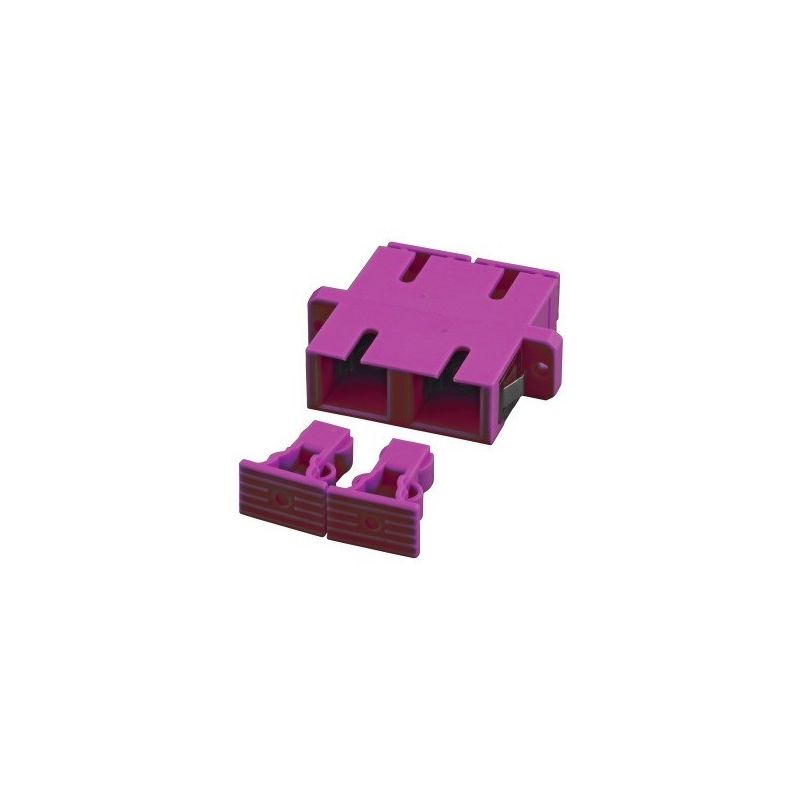 Multimode coupler SC-SC duplex purple