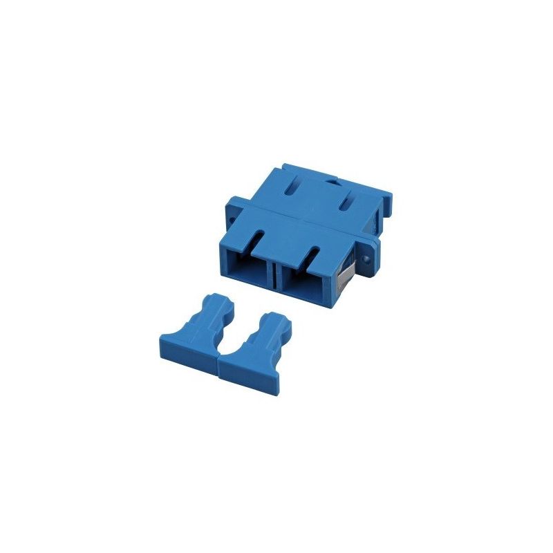 Singlemode coupler SC-SC duplex blue