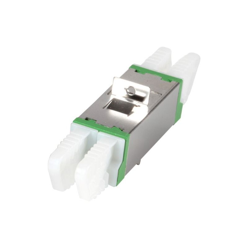 Singlemode coupler E2000-E2000 duplex green