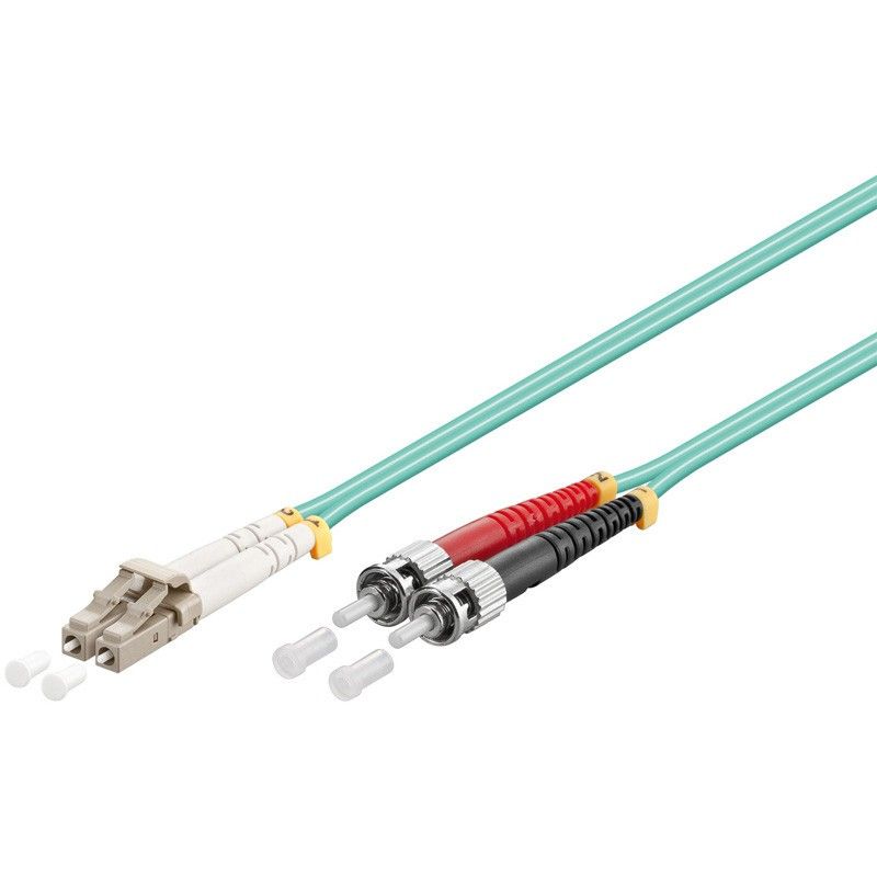 Fibre optic cable LC-ST OM3 3m