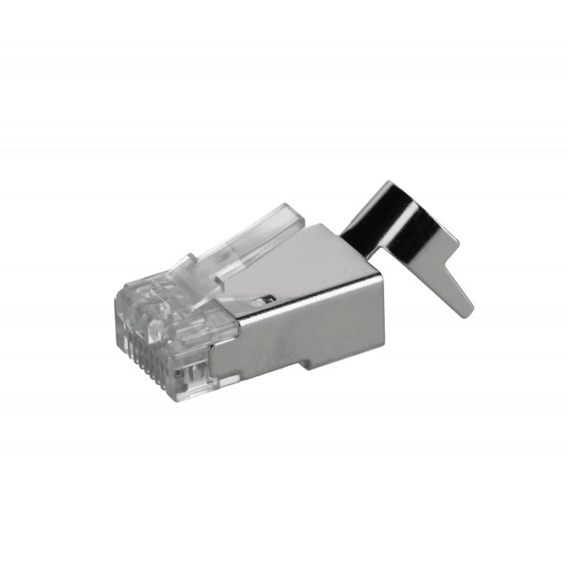 CAT6A Connector RJ45 Shielded - solid core