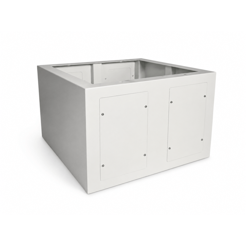 Base for 19 inch outdoor server cabinets 600x800x400mm (WxDxH)