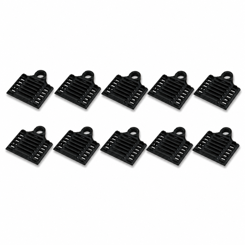 Crimp splice holding device black - 10 pieces