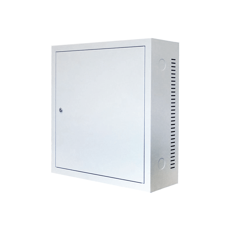3U wall cabinet with metal door 185mm deep