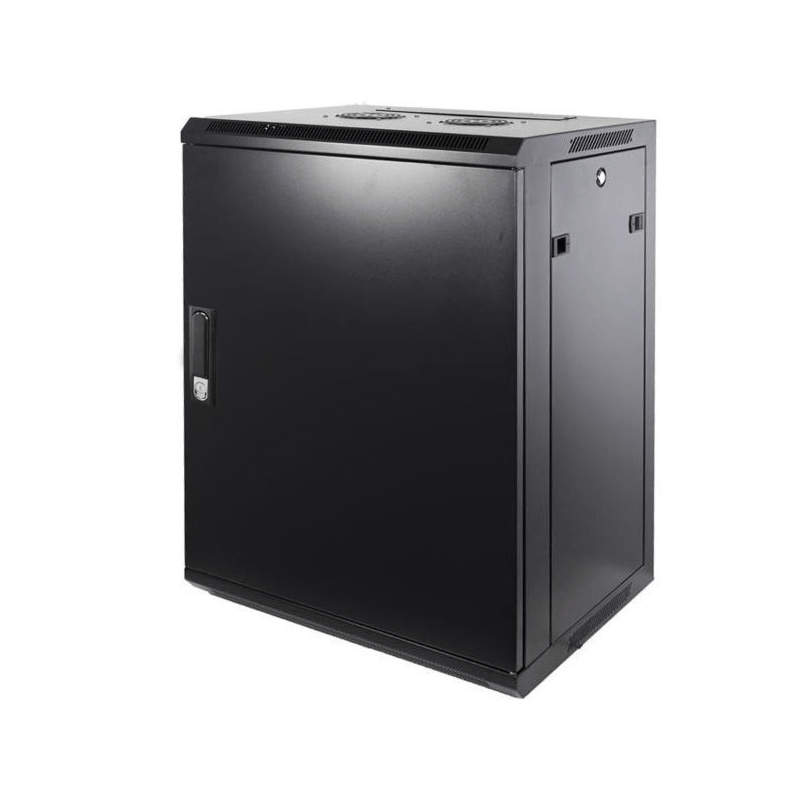 15U wall mount server rack with metal door 600x600x770mm (WxDxH)