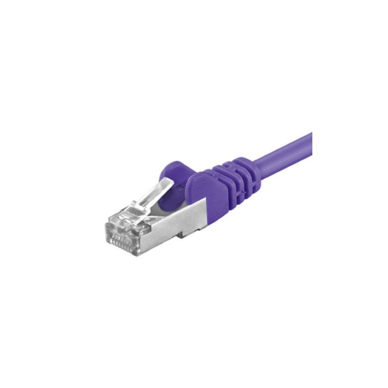 CAT5e FTP 1m purple