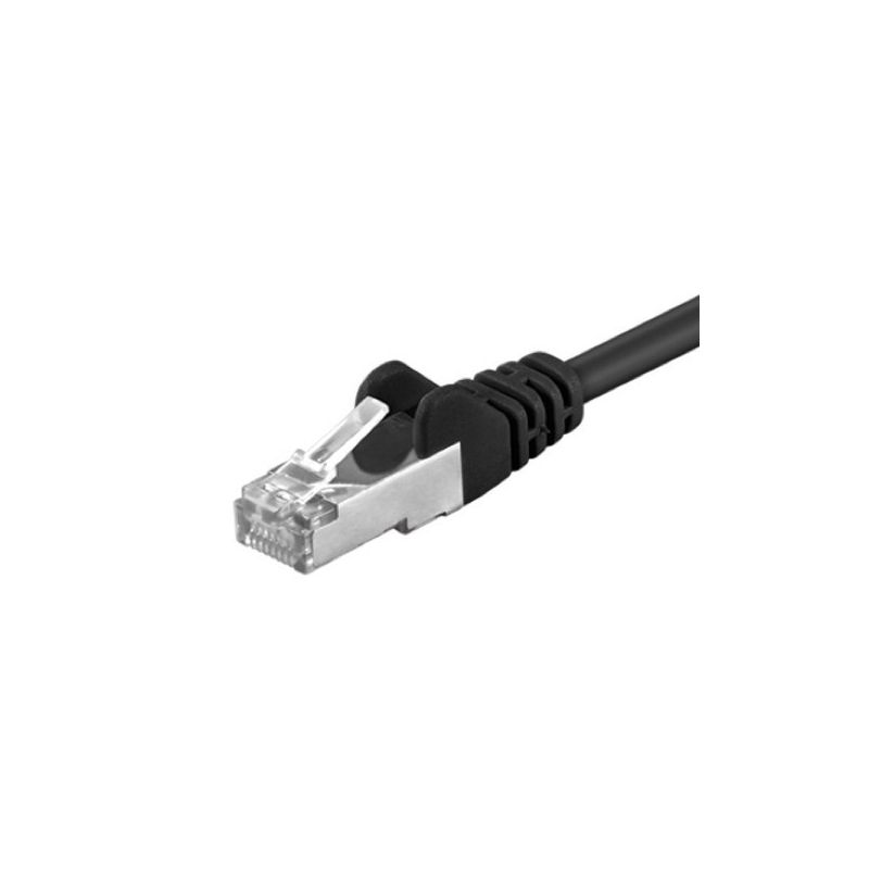 CAT5e FTP 0,50m black