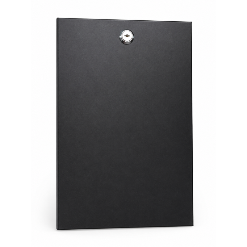 4U side panel for 10" server cabinets - 310mm deep with lock