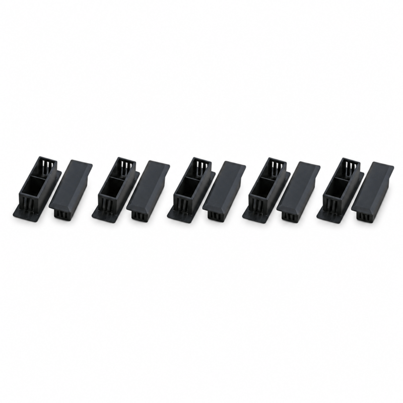 Cover cap for SC duplex and LC quad patch panel - 10 pieces